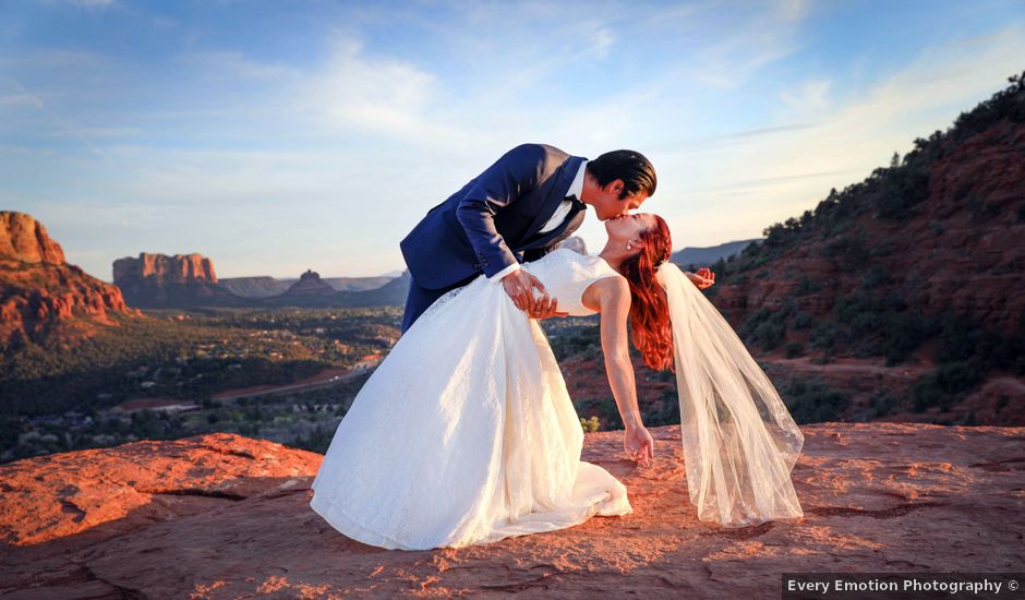Jerome and Cassie's Wedding in Sedona, Arizona
