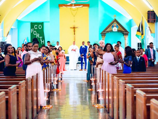 Alia and Timoyd&apos;s Wedding in Kingston, Jamaica 24