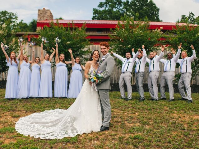 Breana and Joshua&apos;s Wedding in Staley, North Carolina 31