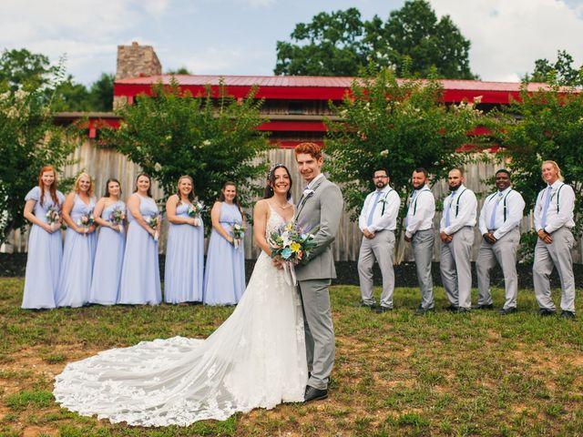 Breana and Joshua&apos;s Wedding in Staley, North Carolina 32