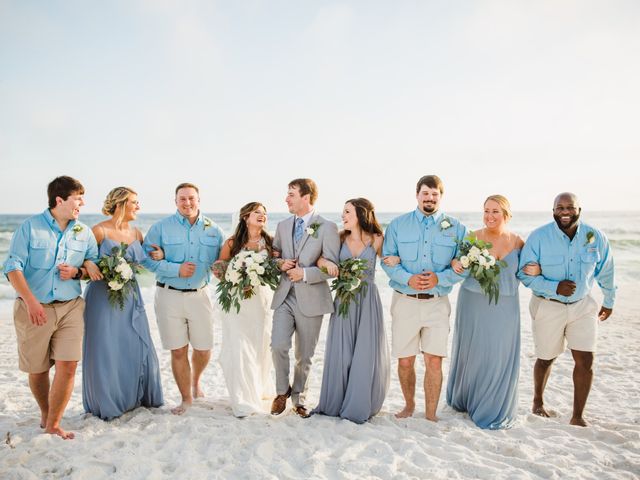 Christina and Brady&apos;s Wedding in Santa Rosa Beach, Florida 25