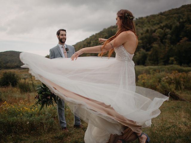Skye and Dan&apos;s Wedding in Warren, Vermont 14