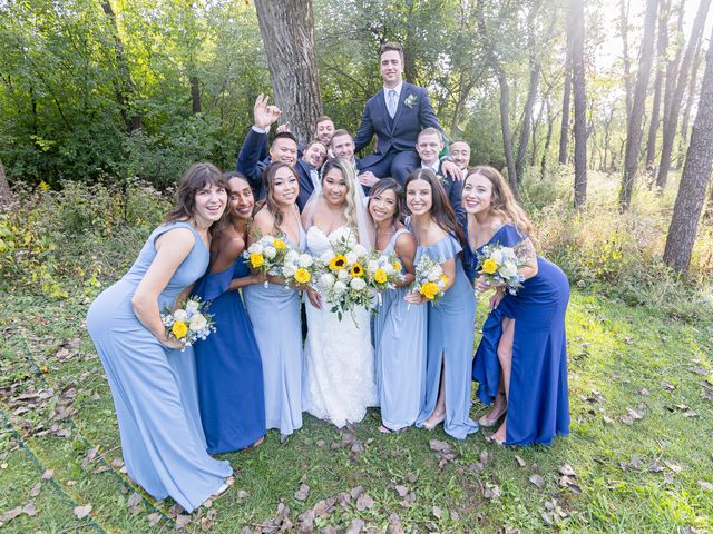 Tam and Beck&apos;s Wedding in Darien, Illinois 201