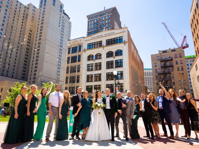 Tyler and Kylie&apos;s Wedding in Detroit, Michigan 32