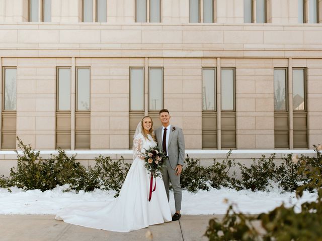 Cory and Emily&apos;s Wedding in Provo, Utah 32