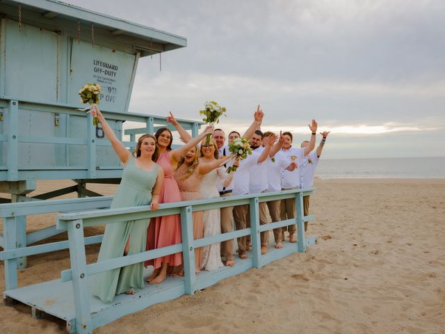Cory and Amanda&apos;s Wedding in Santa Monica, California 25