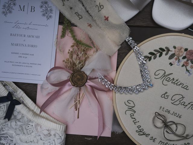 Martina and Baffour's Wedding in Rome, Italy 9