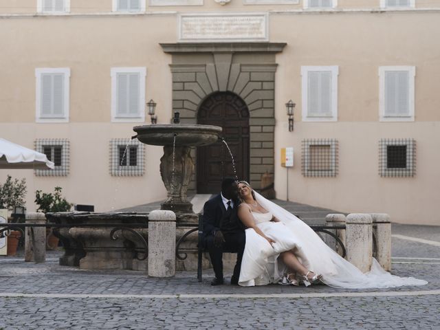 Martina and Baffour's Wedding in Rome, Italy 12