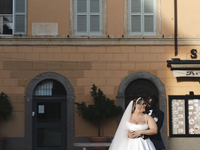 Martina and Baffour's Wedding in Rome, Italy 13