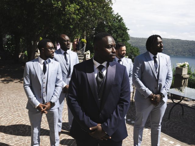 Martina and Baffour's Wedding in Rome, Italy 20