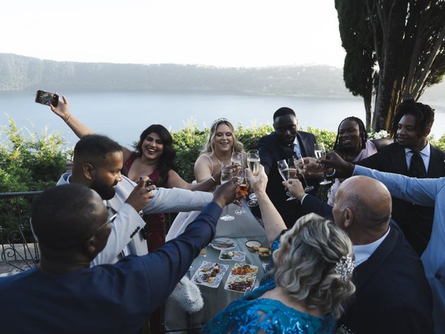 Martina and Baffour's Wedding in Rome, Italy 32