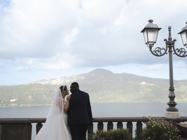 Martina and Baffour's Wedding in Rome, Italy 37