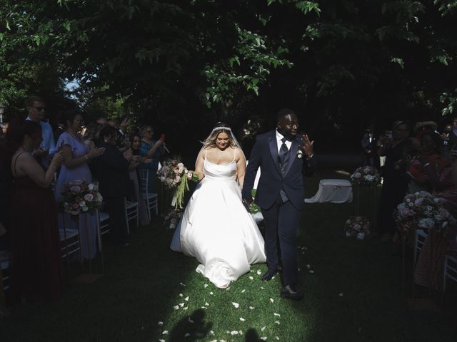 Martina and Baffour's Wedding in Rome, Italy 41