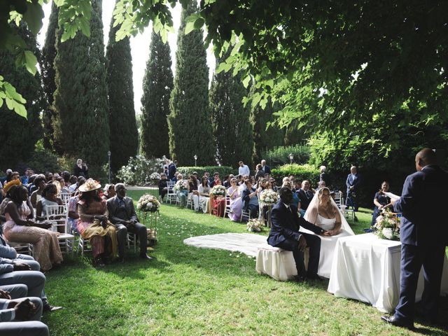 Martina and Baffour's Wedding in Rome, Italy 45