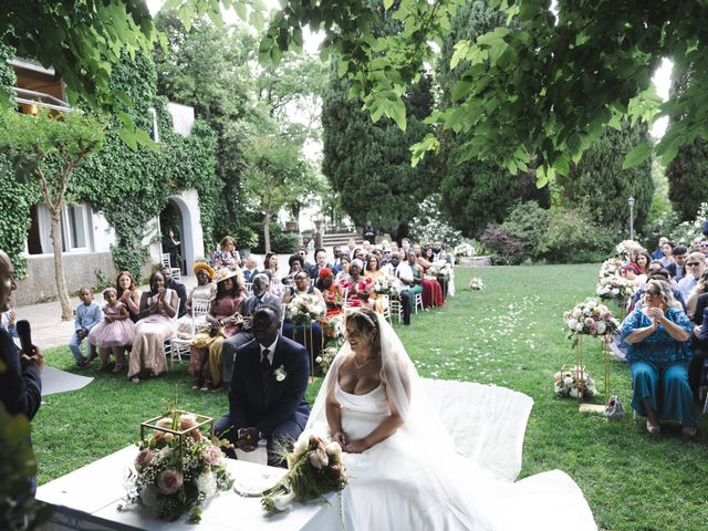 Martina and Baffour's Wedding in Rome, Italy 47