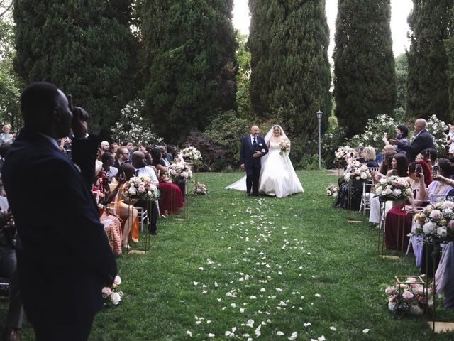 Martina and Baffour's Wedding in Rome, Italy 48