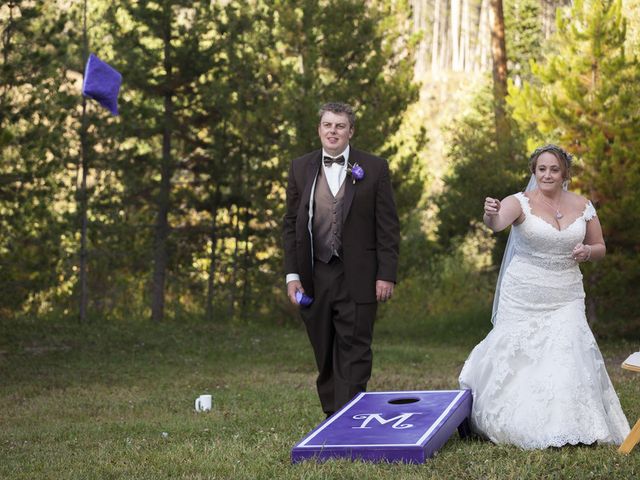 Dawn and Casey&apos;s Wedding in Centennial, Wyoming 11