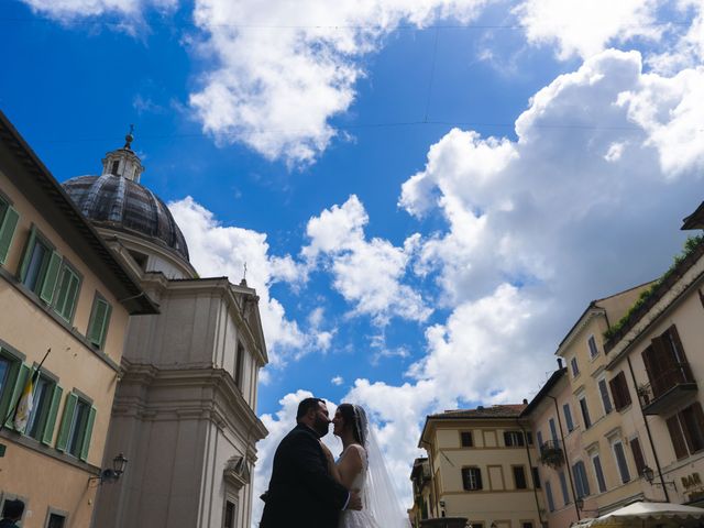 Eloisa and Lucio's Wedding in Rome, Italy 42