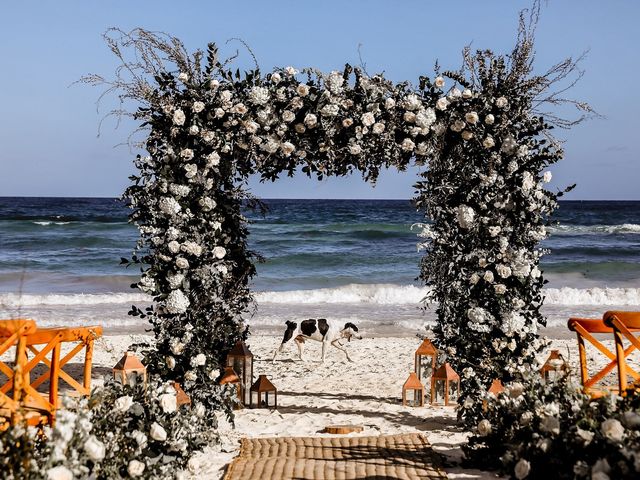 Juliano and Viviane's Wedding in Tulum, Mexico 68