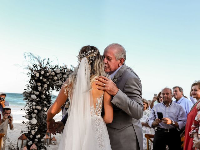 Juliano and Viviane's Wedding in Tulum, Mexico 106