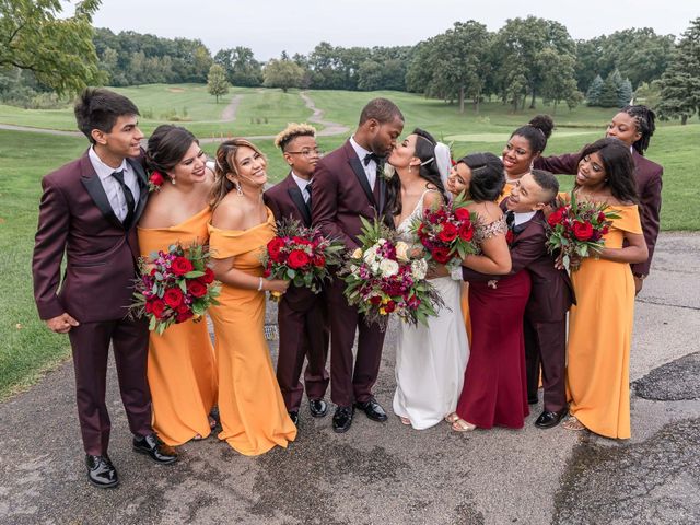 Jovante and Lezley&apos;s Wedding in Itasca, Illinois 45