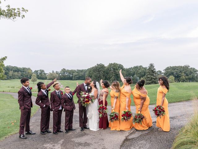 Jovante and Lezley&apos;s Wedding in Itasca, Illinois 46
