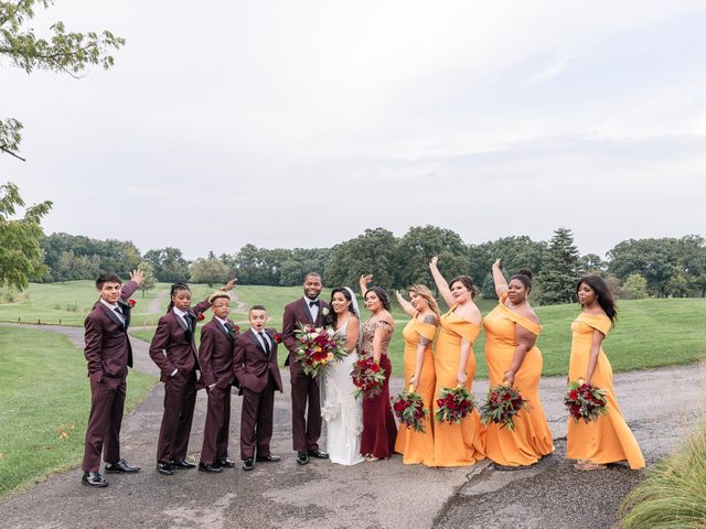 Jovante and Lezley&apos;s Wedding in Itasca, Illinois 47