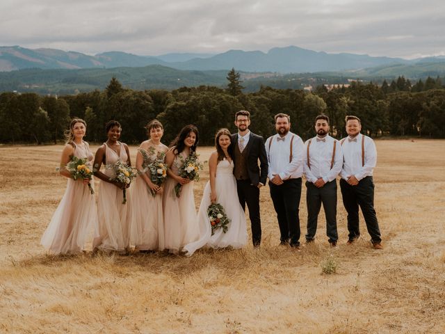 Austin and Emily&apos;s Wedding in Sheridan, Oregon 22