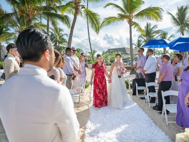 Kevin and Shuang's Wedding in Punta Cana, Dominican Republic 39