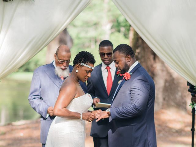 Tomecca and Octavius&apos;s Wedding in Georgetown, South Carolina 16