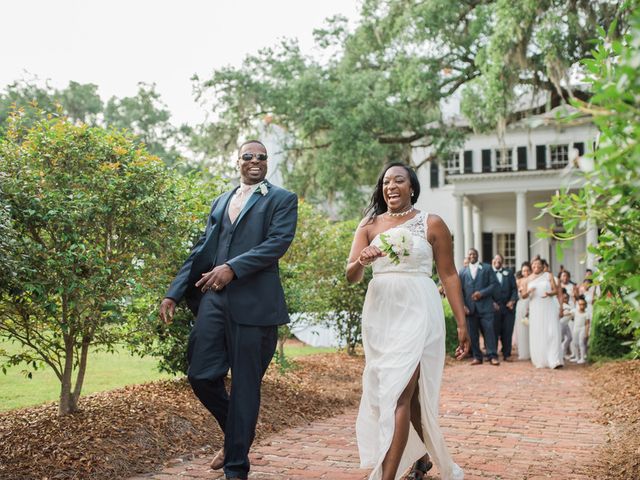 Tomecca and Octavius&apos;s Wedding in Georgetown, South Carolina 20