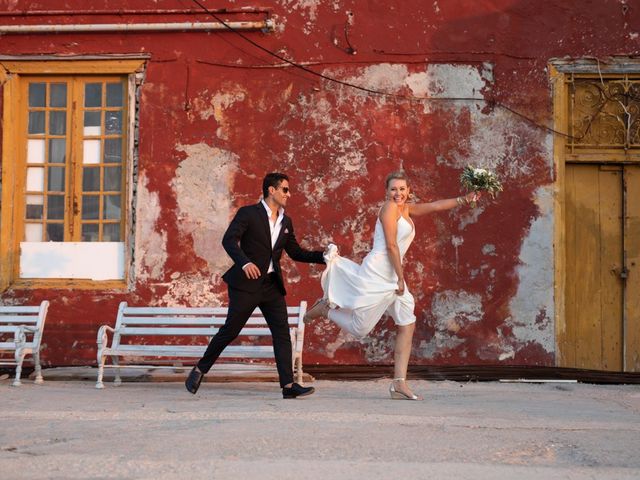 Paul and Colleen&apos;s Wedding in Santorini, Greece 49