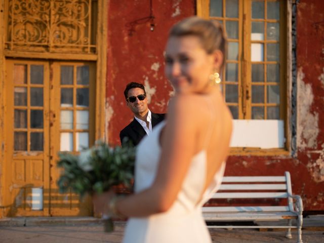 Paul and Colleen&apos;s Wedding in Santorini, Greece 56