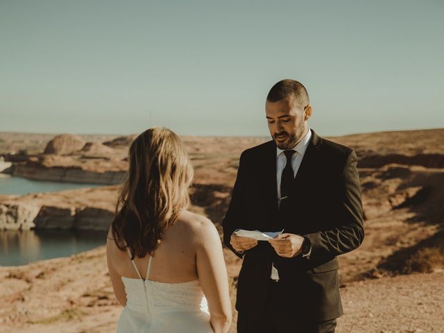 Daniel and Kristy&apos;s Wedding in Lake Powell, Utah 19