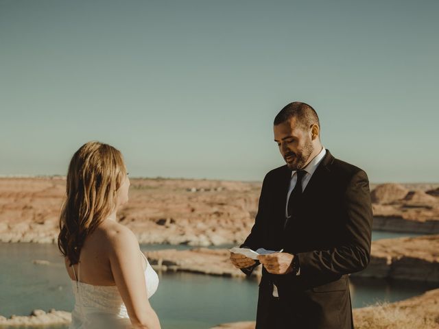 Daniel and Kristy&apos;s Wedding in Lake Powell, Utah 21