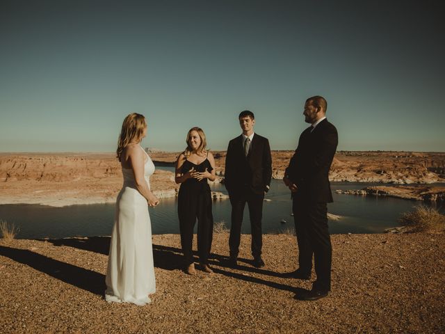 Daniel and Kristy&apos;s Wedding in Lake Powell, Utah 23