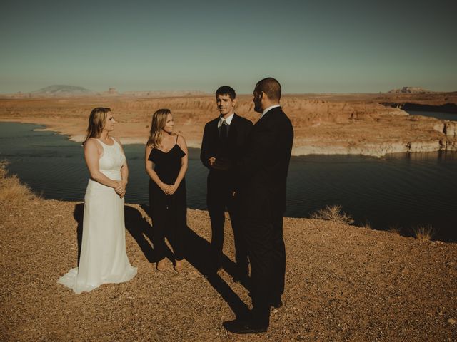 Daniel and Kristy&apos;s Wedding in Lake Powell, Utah 26
