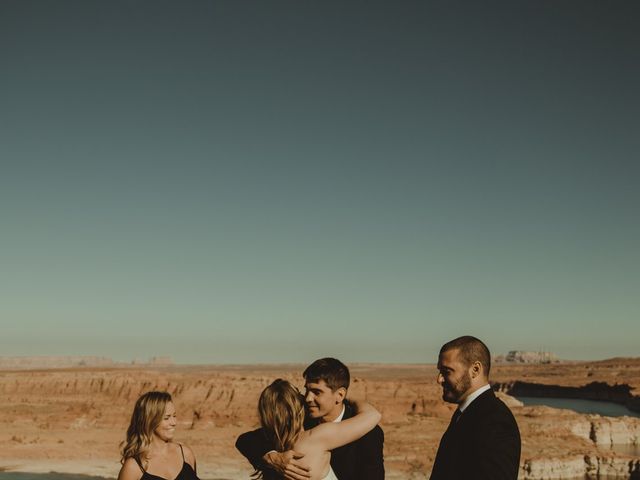 Daniel and Kristy&apos;s Wedding in Lake Powell, Utah 28