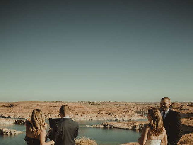 Daniel and Kristy&apos;s Wedding in Lake Powell, Utah 30