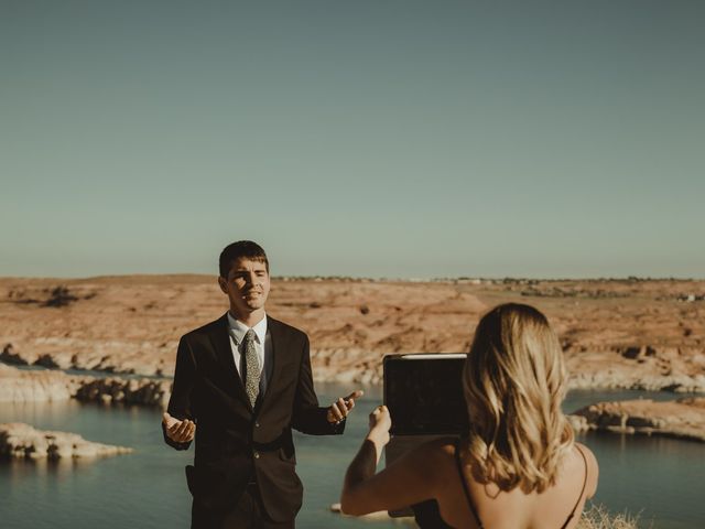 Daniel and Kristy&apos;s Wedding in Lake Powell, Utah 32