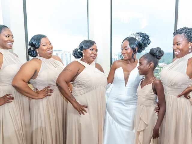 Orlando and Eshell's Wedding in Orlando, Florida 7