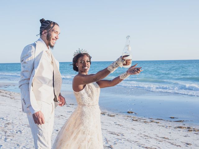 Henry and Tylesha&apos;s Wedding in Anna Maria, Florida 6
