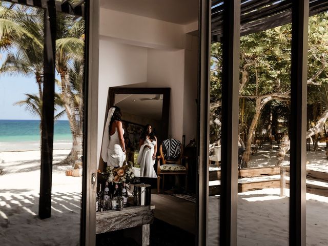 Stephen and Xhemile's Wedding in Tulum, Mexico 49