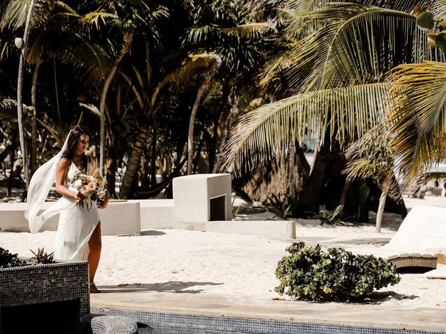Stephen and Xhemile's Wedding in Tulum, Mexico 68