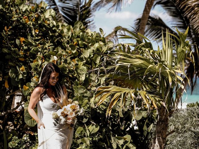 Stephen and Xhemile's Wedding in Tulum, Mexico 69