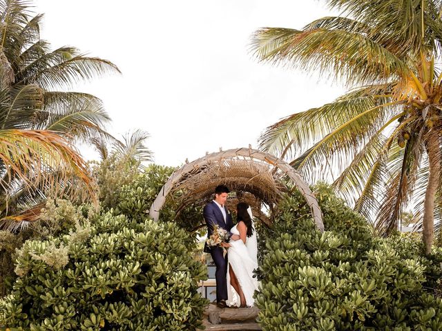 Stephen and Xhemile's Wedding in Tulum, Mexico 88