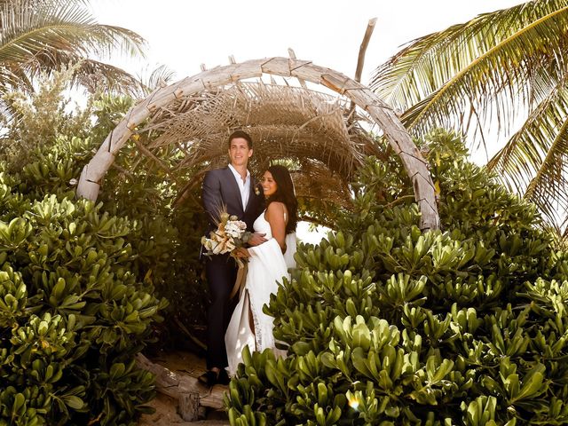 Stephen and Xhemile's Wedding in Tulum, Mexico 89