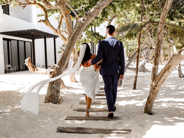 Stephen and Xhemile's Wedding in Tulum, Mexico 93
