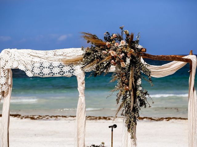 Stephen and Xhemile's Wedding in Tulum, Mexico 118