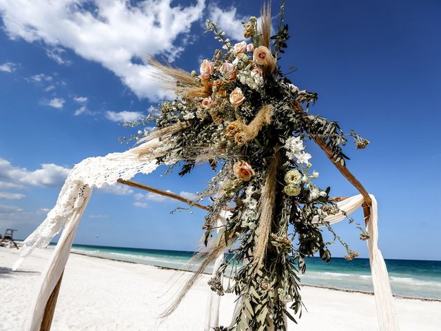 Stephen and Xhemile's Wedding in Tulum, Mexico 120
